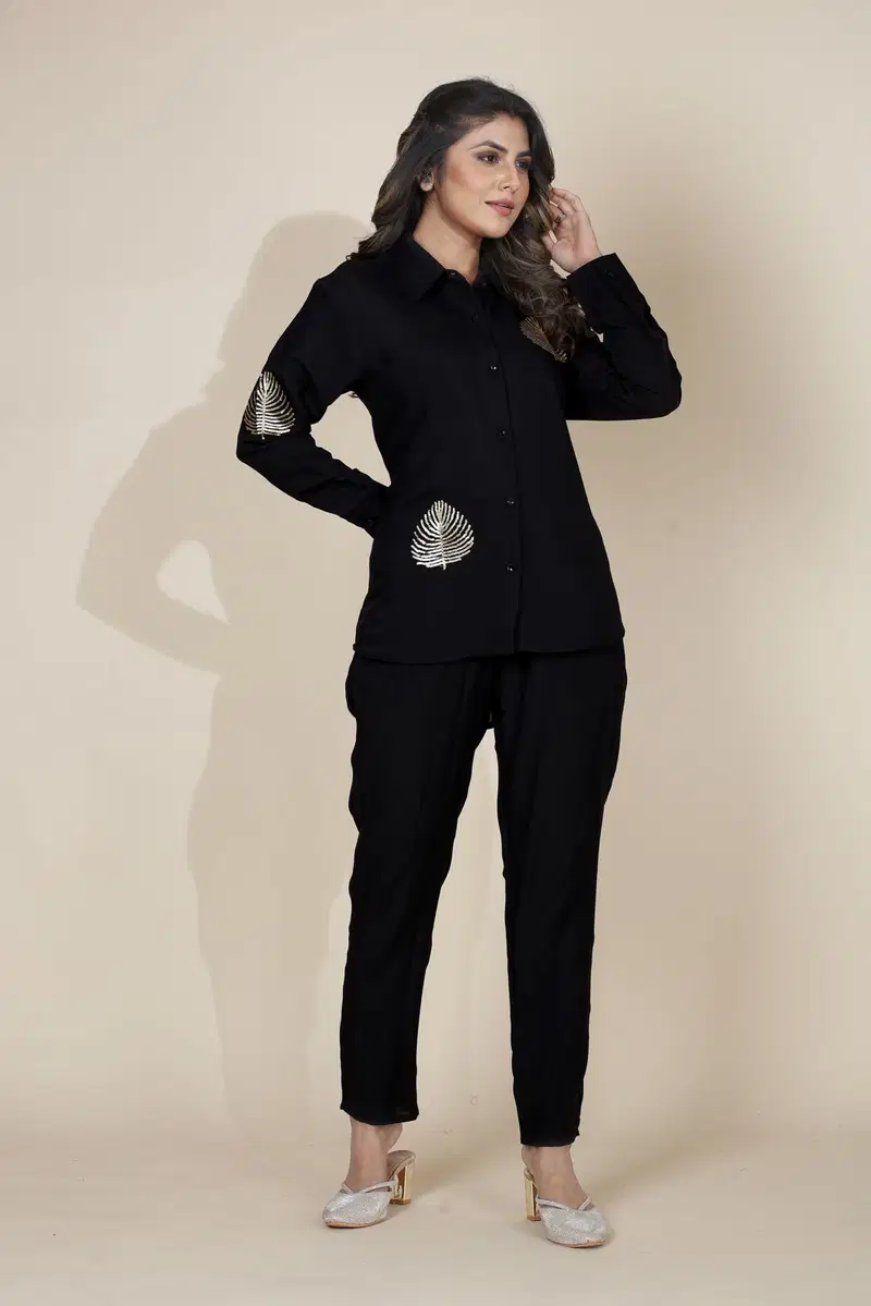 Asopalav By Seamore Modal Silk Women Shirt Pant Wholesale Shop In Surat